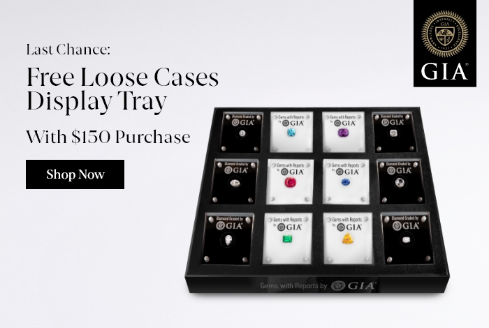 Last Chance: Free Loose Cases Display Tray