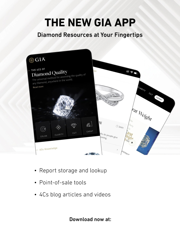 The new GIA App. Diamond Resources at your fingertips.